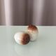 Vintage West German Steinzeug Salt & Pepper Shakers – Brown & Cream Stonewa