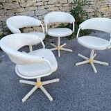 Vintage barber chair suite