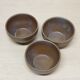 3 vintage stoneware bowls