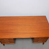 Model 75 teak desk by Omann Jun, 1960