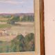Oil on panel "Landscape" by Karl Abel