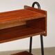 Small vintage piece from the 1960s in mahogany veneer, Italy.