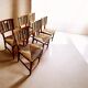 6× Vintage design Mart stam chairs