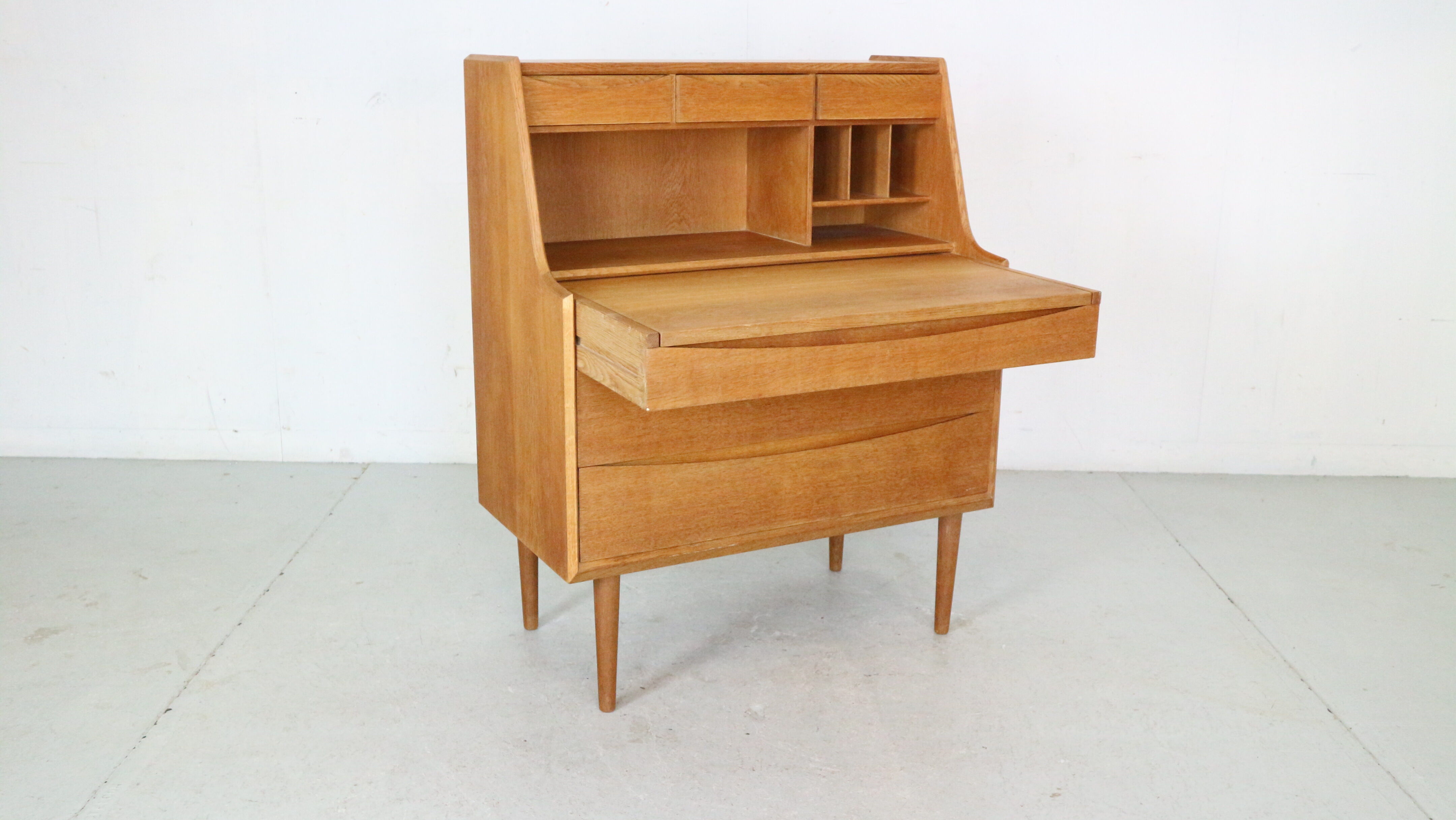 Mid-century oak writing desk, 1960 denmark