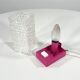 Small pink plastic lamp, 1980