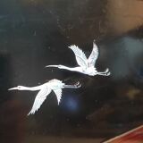 Lacquered mahogany top