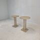 Set de 2 tables d’appoint, années 1980
