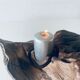 Raw vine candle holder