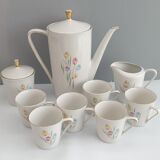 Vintage coffee service in Limoges porcelain