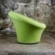 Mushroom armchair and ottoman, Pierre Paulin for Artifort, 1990