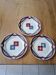 Lot de trois assiettes  creuse vintage