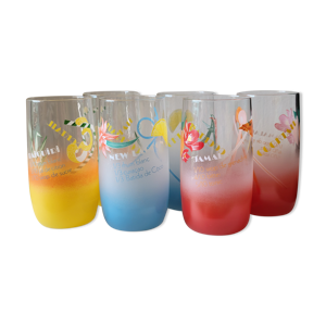 6 verres à orangeade vintage recettes
