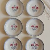 6 Digoin “Juliette” soup plates