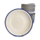 Large Deep Plate 29cm Salad Bowl Limoges Porcelain Blue Gold Betoule Legrand