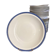 Large Deep Plate 29cm Salad Bowl Limoges Porcelain Blue Gold Betoule Legrand