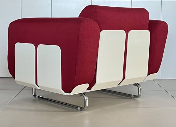 Fauteuils Senzafine Par Eleonore Peduzzi Riva pour Zanotta, Italie 1969