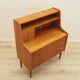 Danish teak secretary desk 1960s with pull-out surface