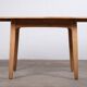 Round Oak Dining Table attributed to Svend Aage Madsen for K. Knudsen, Denmark, 1960s