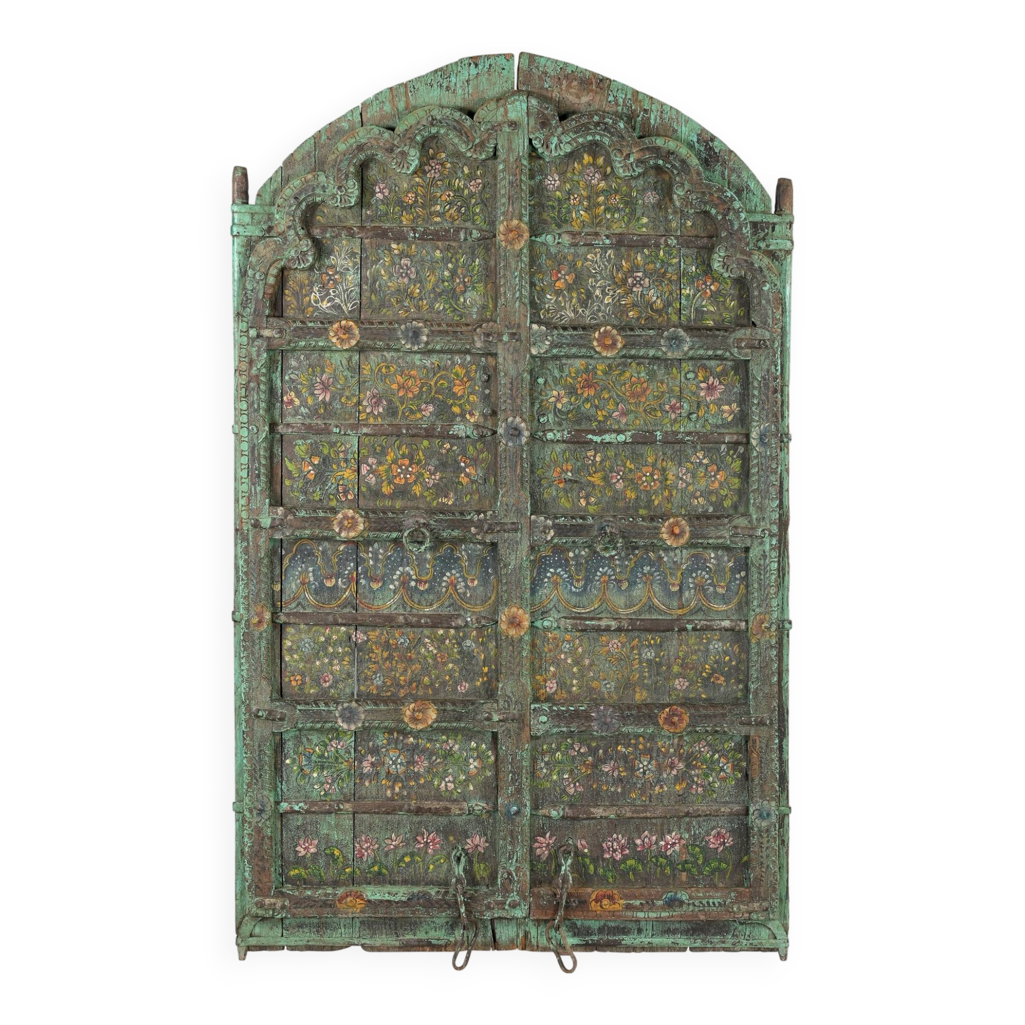 Mhurdiya - Antique Indian Painted Door No.3