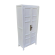 Parisian wardrobe 2 doors 3 shelves white