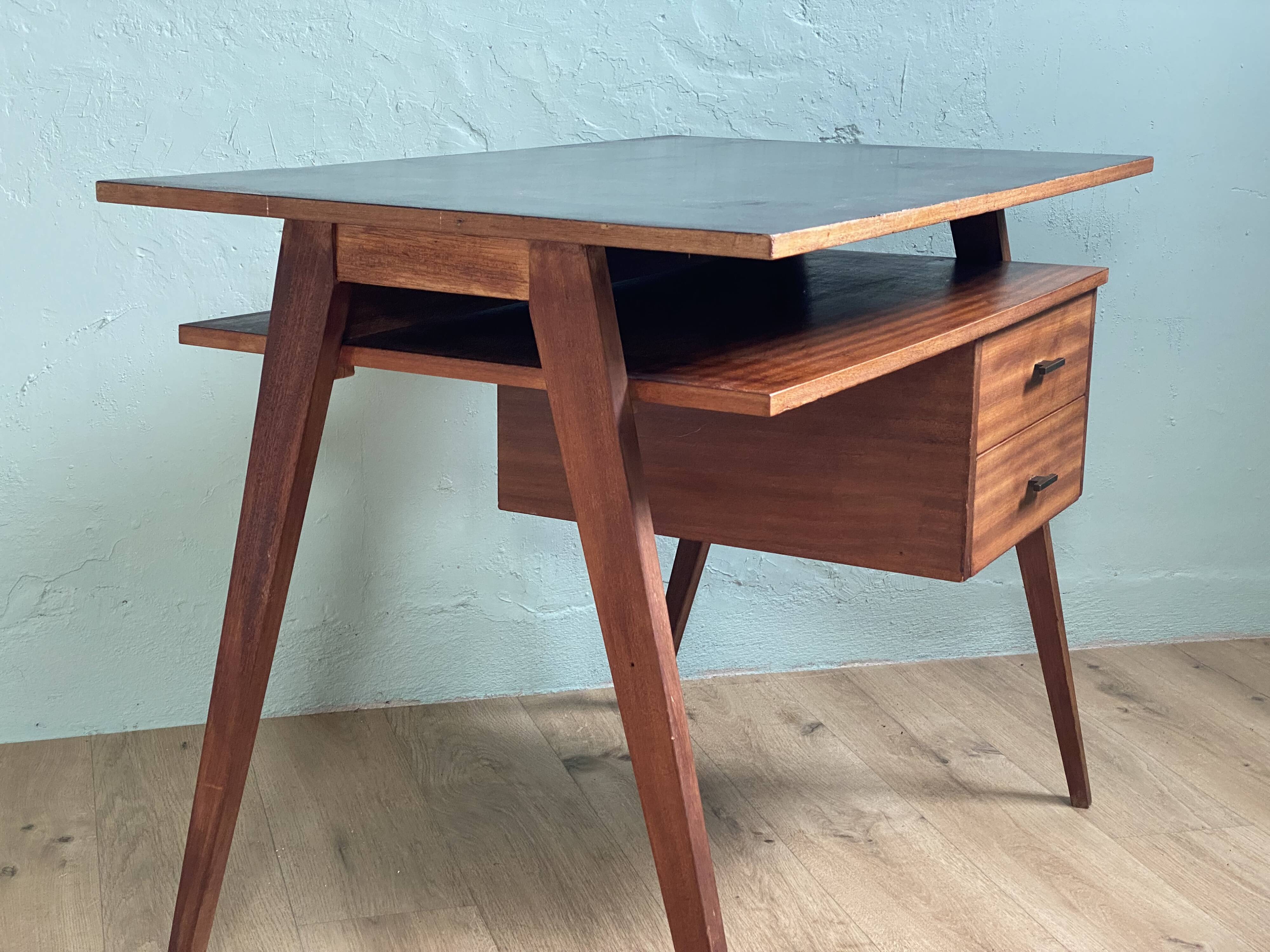 Small vintage desk from the 1950s