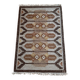 Tapis rolakan scandinave tissé à la main par Ingegerd Silow, Suède