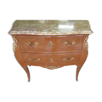 Curved Dresser Louis XV style