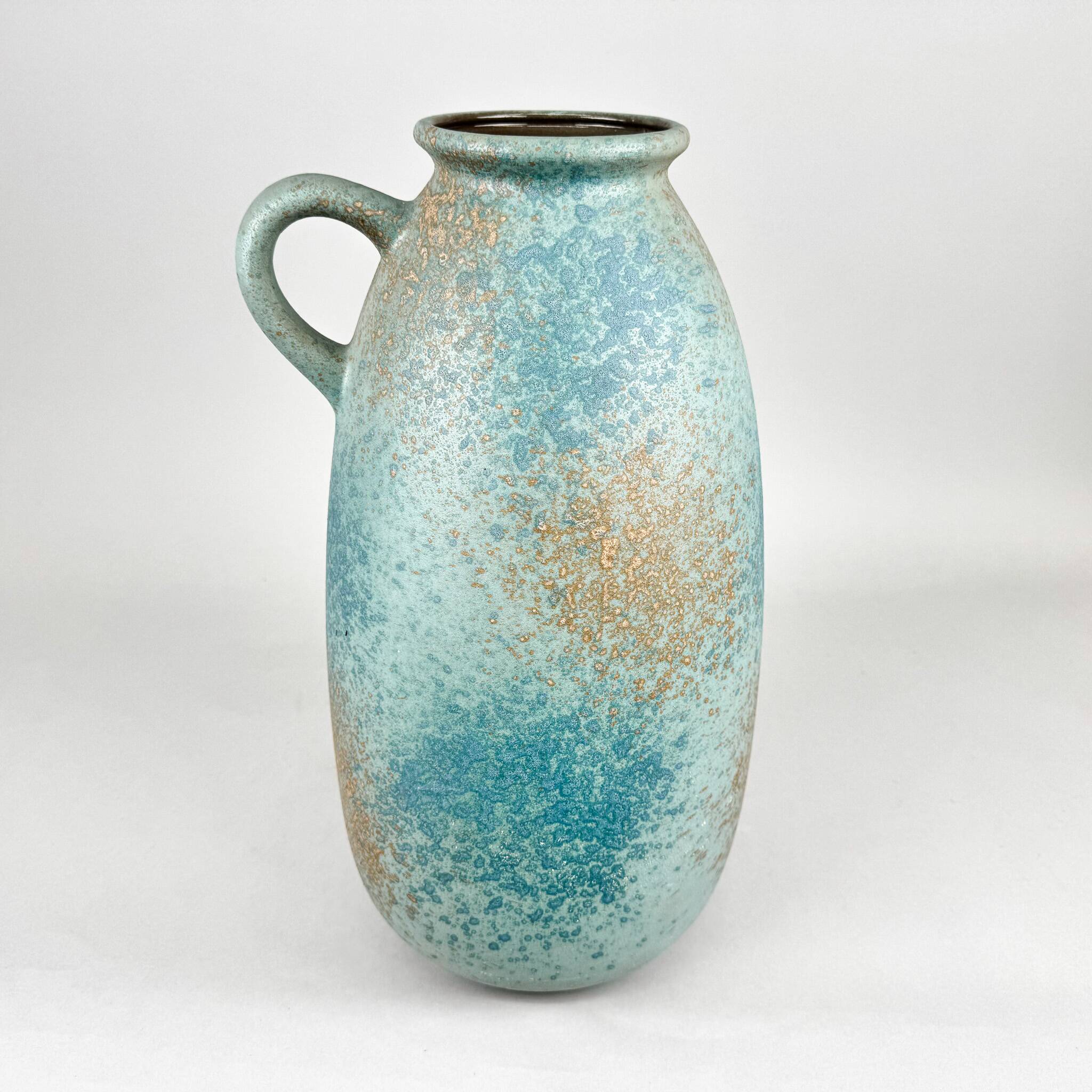 Large German Pottery Floor Vase by Scheurich Keramik, 1970's