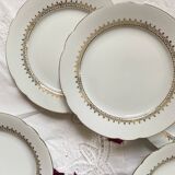 6 antique porcelain dessert plates Seltmann Weiden