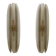 Pair of Fontana Arte Style Mid-century Modern Smoke Murano Glass Sconces