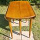 Solid wood table from the 1950s.