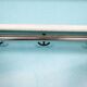 Vintage Scandinavian tubular coat rack from the 1960s.