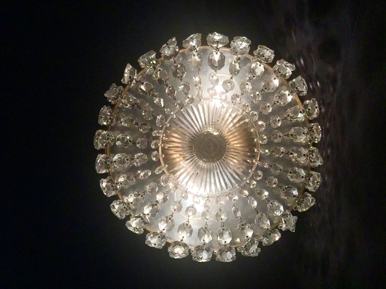 Bronze and Crystal Ceiling