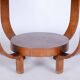Art Deco Rosewood Seating Set with Coffee Table, France, 1920s, Set of 5