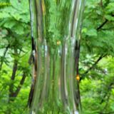 Carafe 1 liter in carved bohemian crystal chiseled