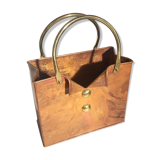 Copper and brass review holder
