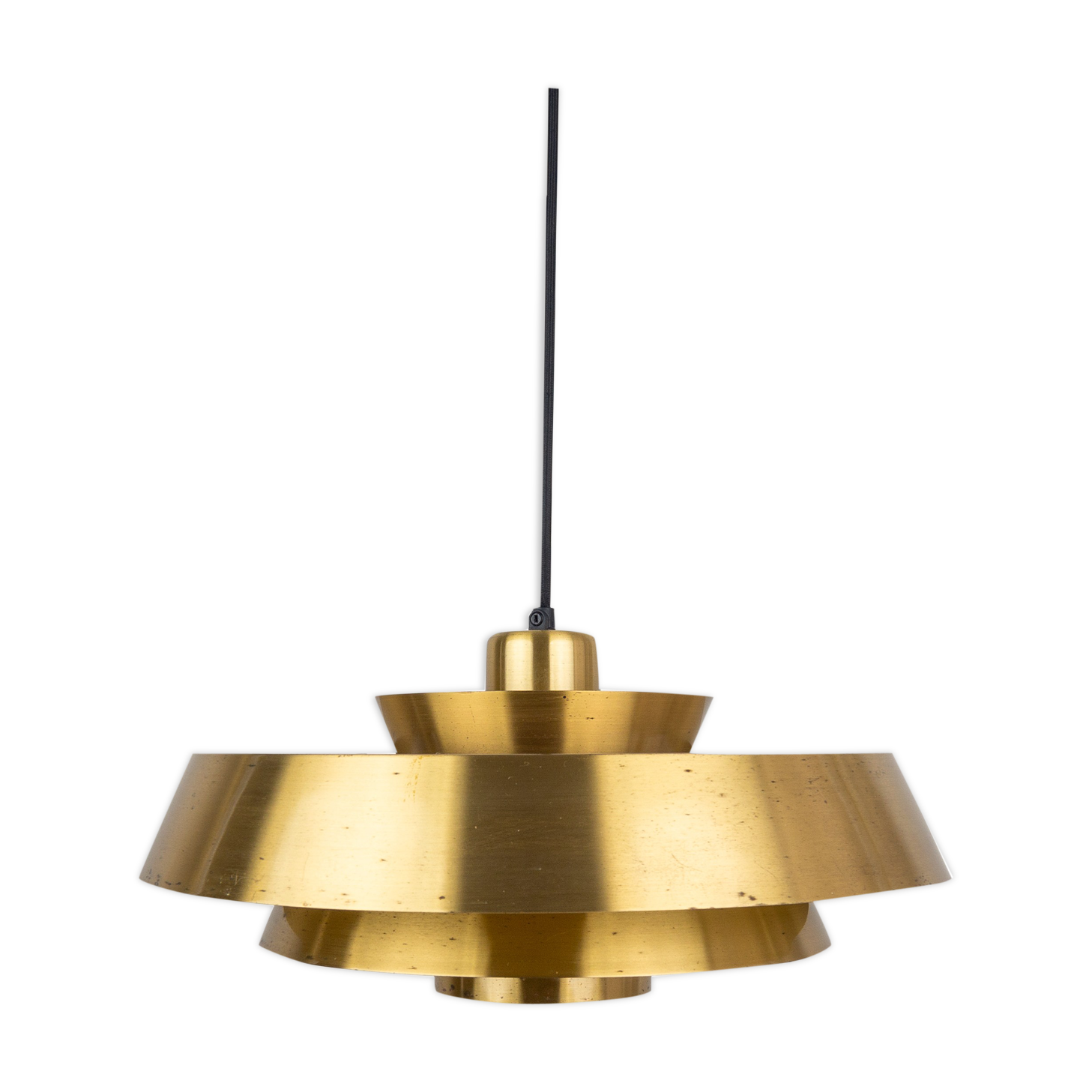 Danish pendant lamp Nova by Jo Hammerborg, Fog og Morup, Denmark, 1963