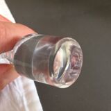 Carafe a vin crystal faceted cap