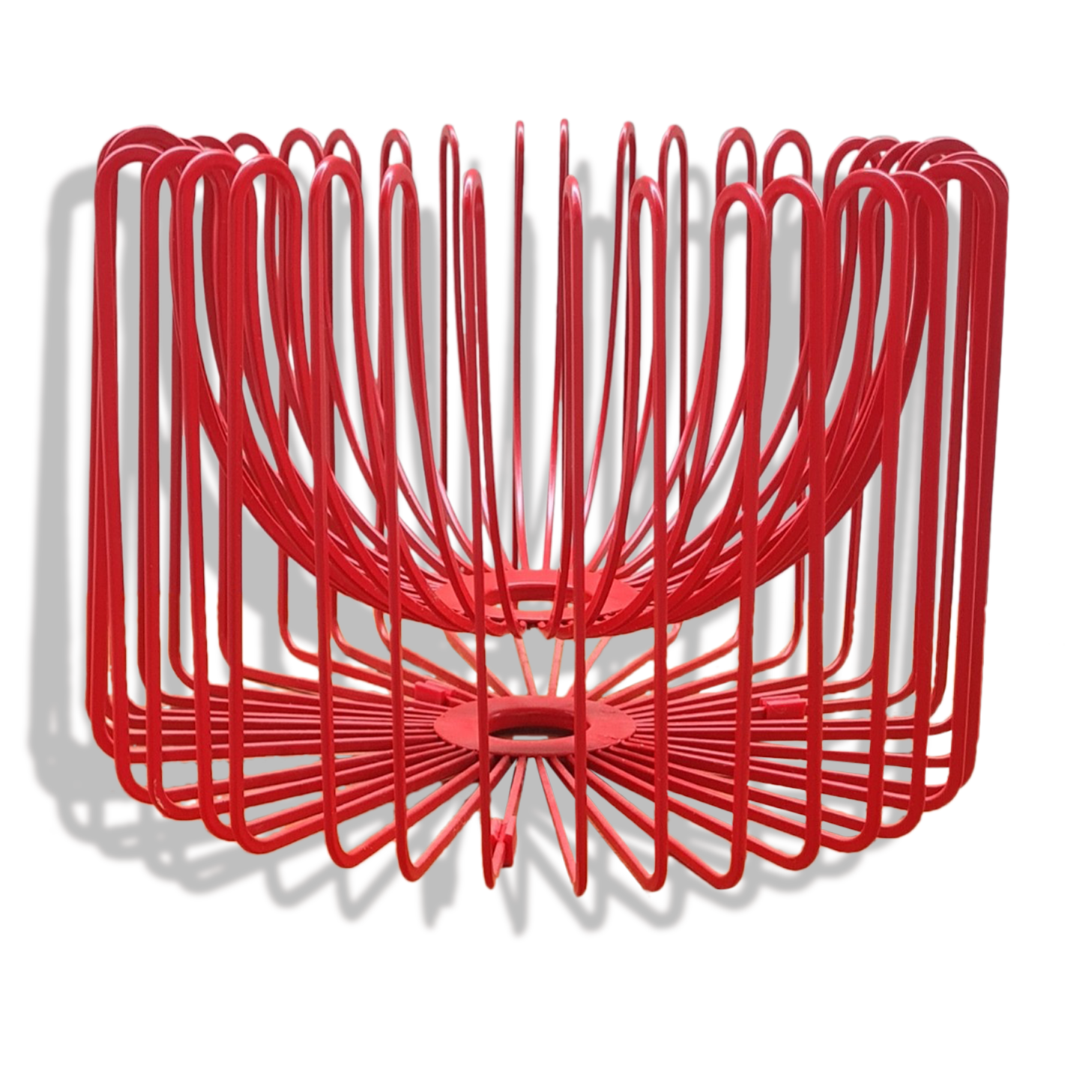 Tradig fruit basket by Ehlen Johansson in metal