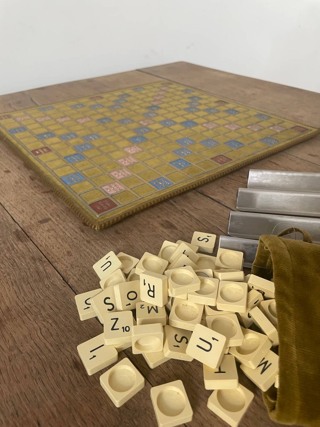 Scrabble en velours par Smir, édition limitée