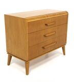 Commode scandinave en orme, Swedish modern, Suède, 1940
