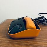 Vintage phone Orange, TELIC, design f. guirin