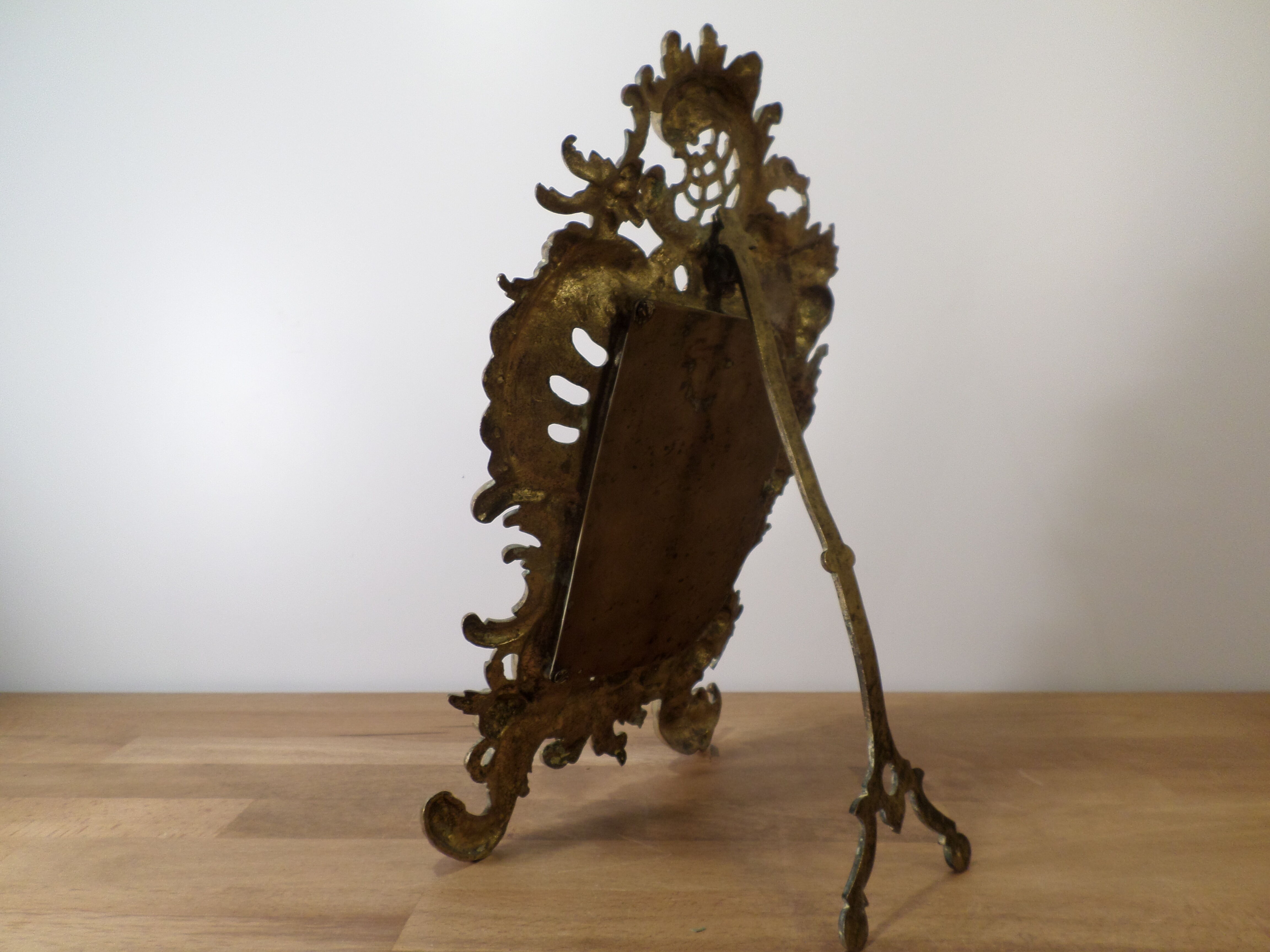 Baroque mirror bronze