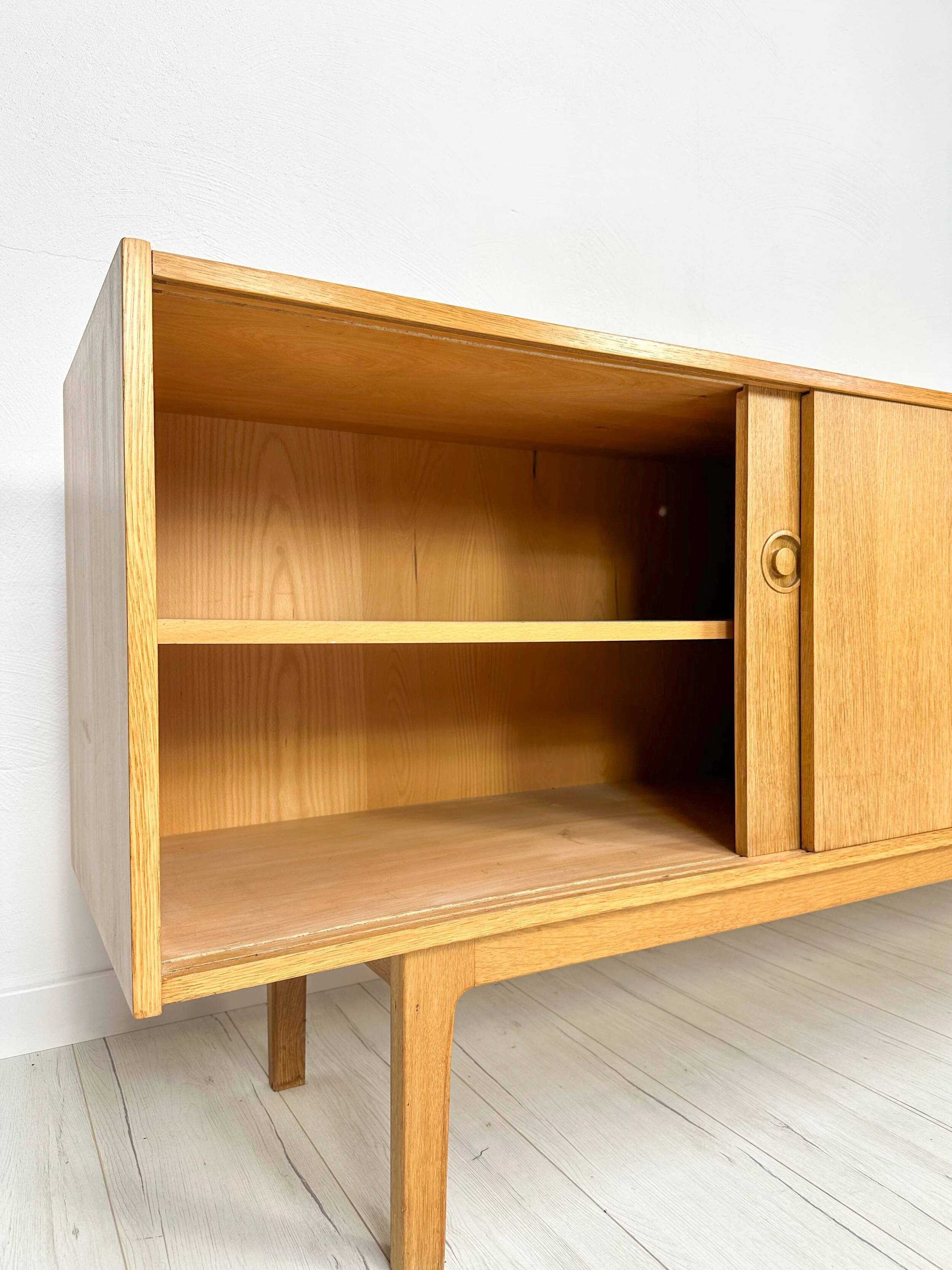 1960s Vintage Scandinavian Erik Wørts for IKEA Oak Sideboard