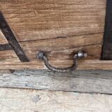 bench - teak chest from Burma with original fittings