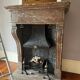Impressive Napoleon III fireplace in Rance marble, around 1880.