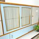 Buffet vintage des années 50 avec laiton et formica