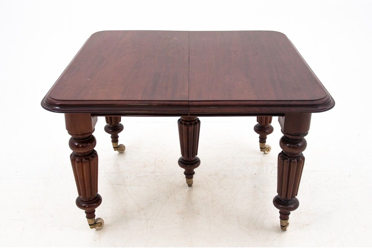 Table complete with six chairs, Northern Europe