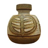 Ceramic vase, Danish design, 1970s, production: Soholm