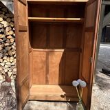 Armoire type parisienne bois rénové